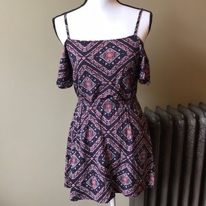 Divided open shoulder dress 4